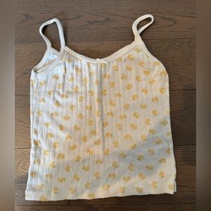 BRANDY MELVILE DUCK TANK TOP 💛🤍🐥
